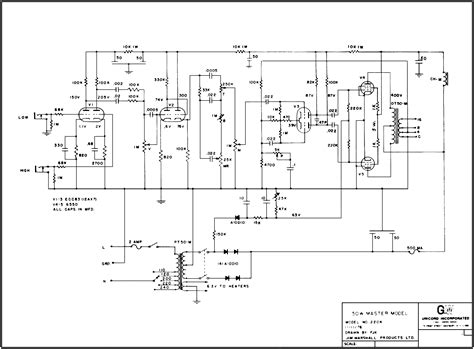 Marshall Schematics - Tube amp Schematics