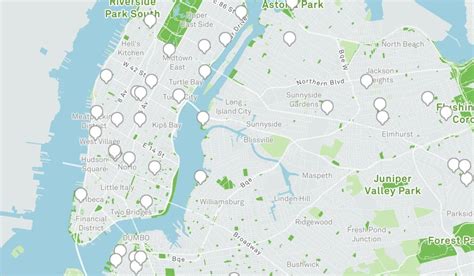 This Map Shows Every Single Holiday Light Display Illuminating NYC Parks