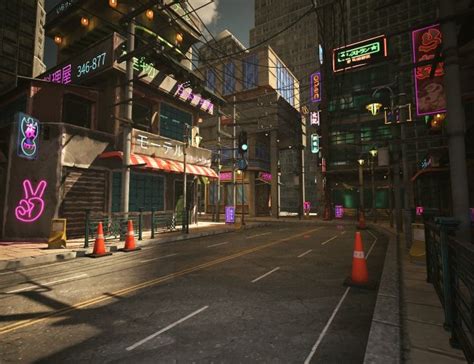 XI Anime City Street | 3d Models for Daz Studio and Poser