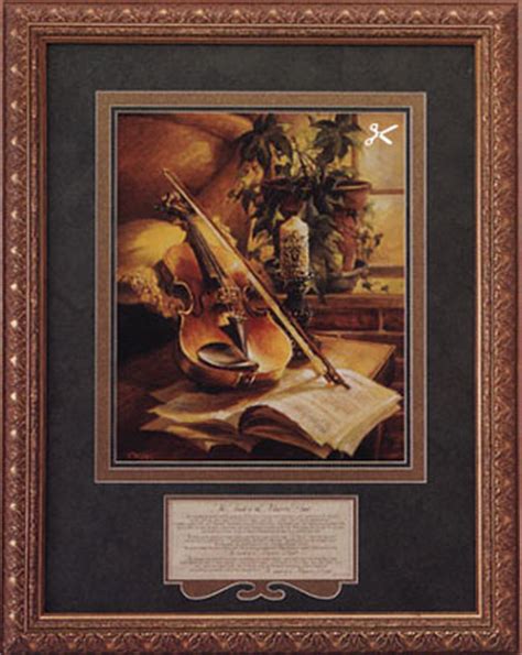 Violin Art - The Touch of the Master's Hand - Christ-Centered Art