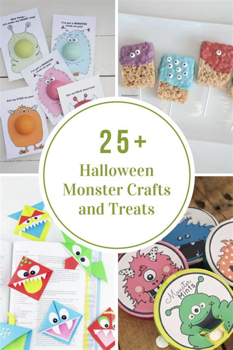 Halloween Monster Crafts and Treats - The Idea Room