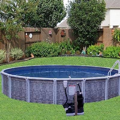 24 x 52 Dauntless Aluminum Swimming Pools Package - MGK Pools