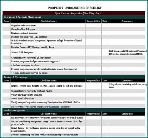 Client Onboarding Checklist Template Excel - Template 2 : Resume ...