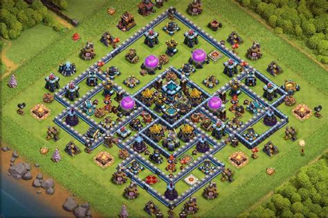 Best TH13 Farming Base - Anti 2 Star Layout #35 - 2024