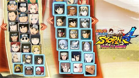 Naruto x boruto ultimate ninja storm connections roster - thinkpolk