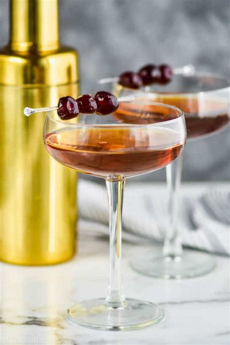 Manhattan Drink Recipe - Wine and Glue