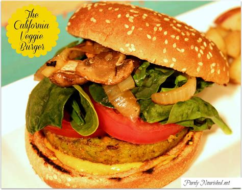 Purely Nourished: Vegan Fast Food- Burger and "Fries"