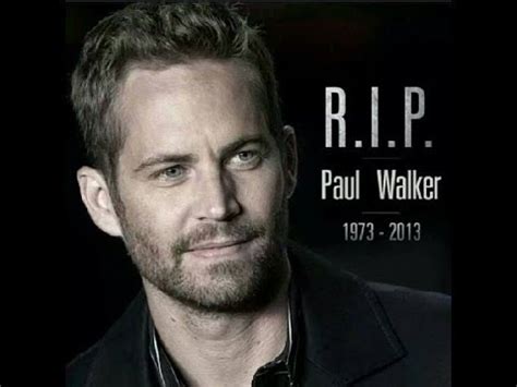 Paul Walker Tribute - I Was Here(by Beyonce) - Paul walker R.I.P video ...