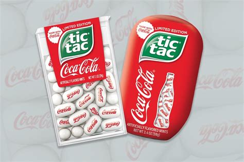 Coca Cola And Tic Tac Launch Refreshing Soda Flavored Mints