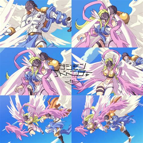 Digimon Angewomon And Angemon