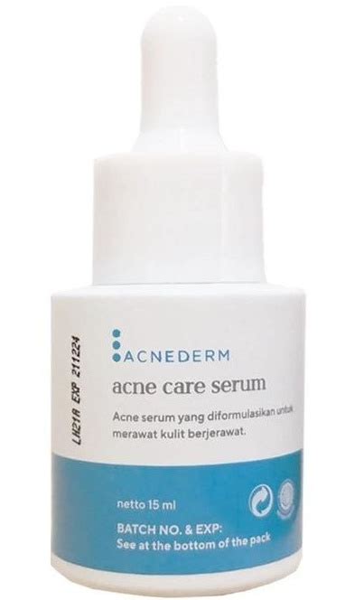 Wardah Acnederm Acne Care Serum ingredients (Explained)