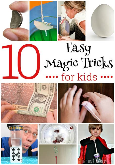 10 Easy Magic Tricks for Kids