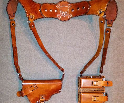 Tandy Leather - Shoulder Holster Made With Basic Tools - Instructables