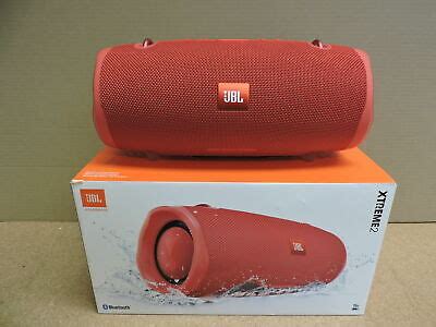 JBL XTREME2RED Xtreme 2 Portable Waterproof Wireless Bluetooth Speaker ...