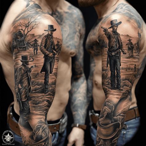 Update 76+ western cowboy tattoos best - in.coedo.com.vn