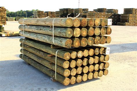 Round Fence Posts - American Timber and Steel