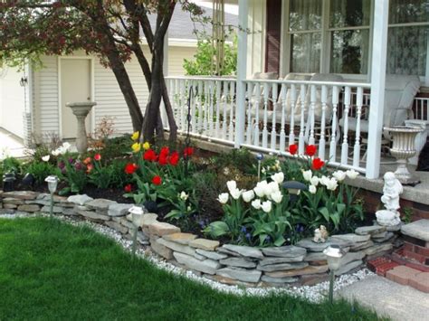 Stunning Stone Flower Beds You Can Easily Make - Top Dreamer