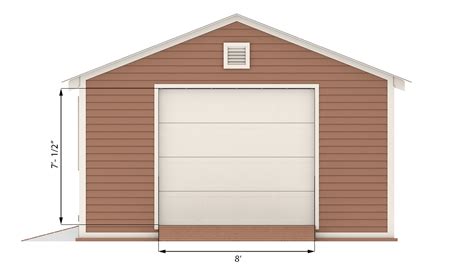 16x24 Garage Shed Plan - Shedplans.org