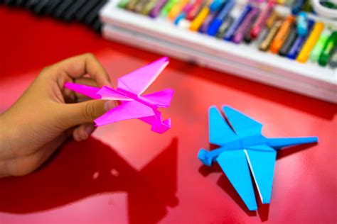 How To Fold An Origami Dragonfly - Art For Kids Hub