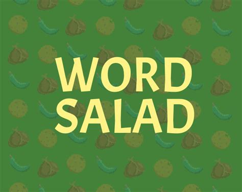 Word Salad by Kristina