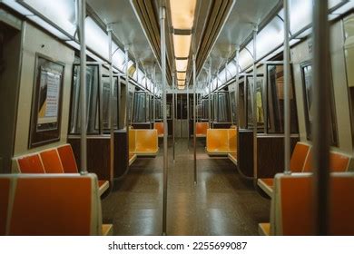 Interior Old Nyc Subway Car New Stock Photo 2255699087 | Shutterstock