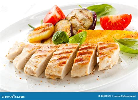 Grilled Chicken Fillet Stock Images - Image: 20522524