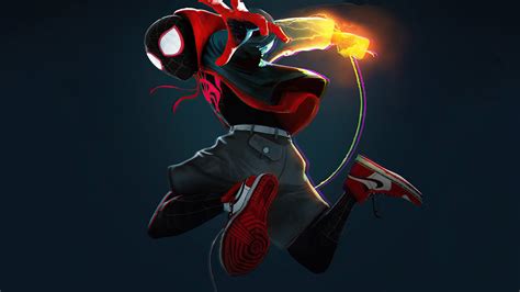 Spider Verse Miles Morales Cover 4k Wallpaper,HD Superheroes Wallpapers ...