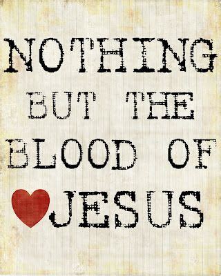 BLOOD of JESUS quotes