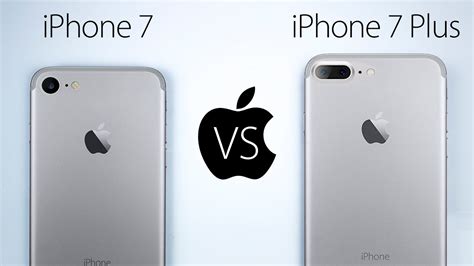 iPhone 7 VS 7 Plus - Ultimate In-Depth Comparison! - YouTube