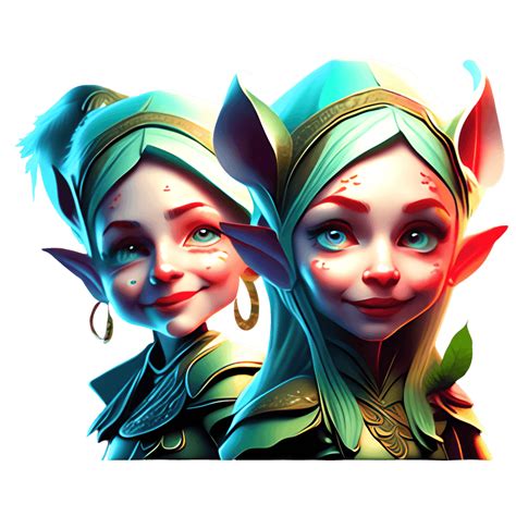 Cute Elves · Creative Fabrica