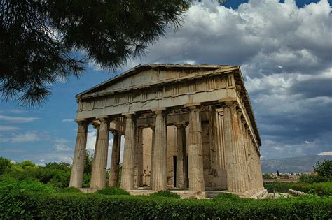 Temple of Hephaestus Photograph by Peter Aiken - Pixels