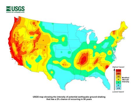 Usgs California Nevada Earthquake Map - Printable Maps