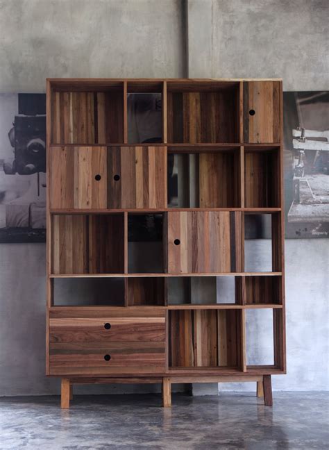 Modern Furniture Made from a Mix of Reclaimed Woods - Design Milk