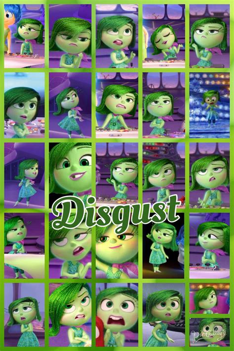 Inside out: Disgust by PrincessEmerald7 on DeviantArt