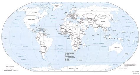 World Map (Political Map) : Worldofmaps.net - online Maps and Travel ...