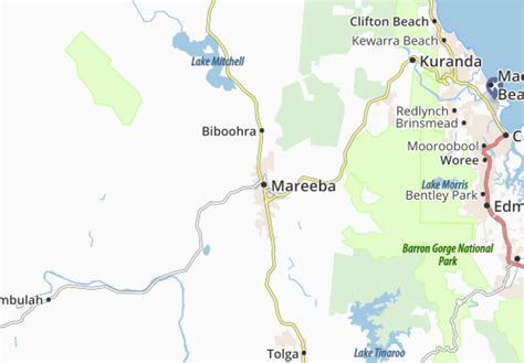 MICHELIN Mareeba map - ViaMichelin