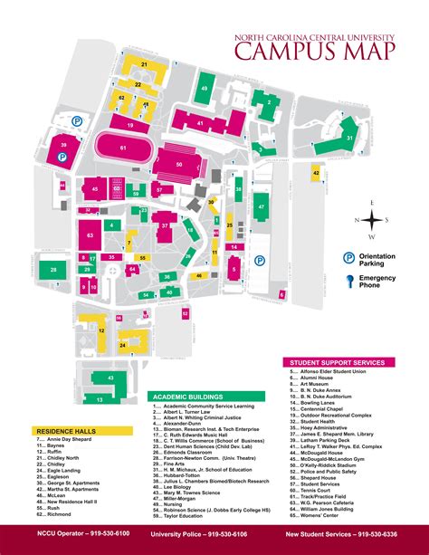 Fayetteville State University Campus Map - World Map Black And White