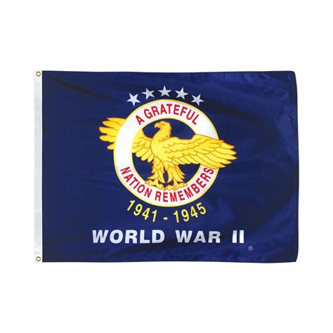 World War II Flag - Flagpole Man