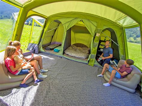 This Giant Family Tent Has Private Bedroom Compartments and a Full ...