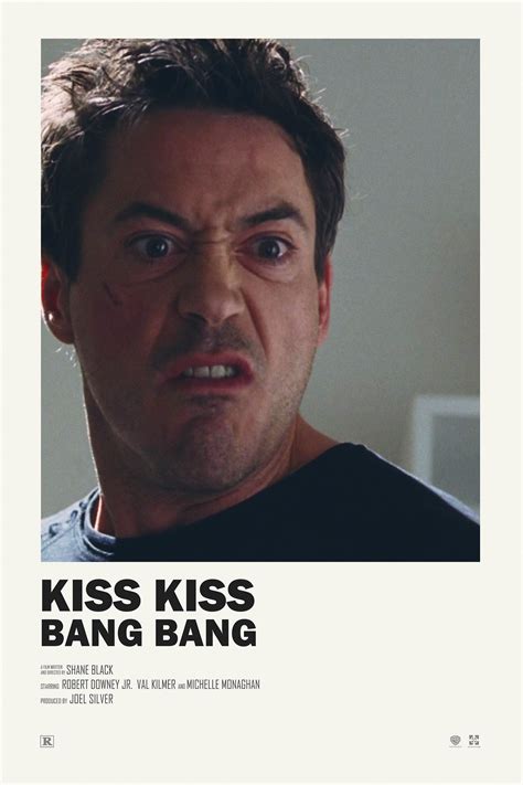 Kiss Kiss Bang Bang alternative movie poster... | Andrew Sebastian Kwan