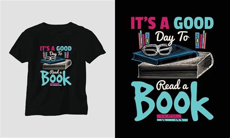 Book Lover tshirt design concept 22673029 Vector Art at Vecteezy