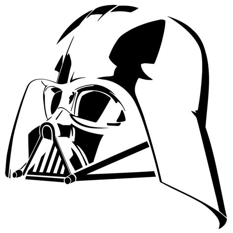 Darth Vader Helmet Clip Art