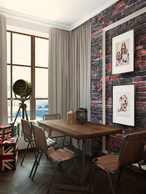 2 Industrial Apartment Interior Design That Will Inspiring You - RooHome