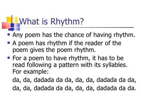 Rhyme, Rhythm, and Alliteration