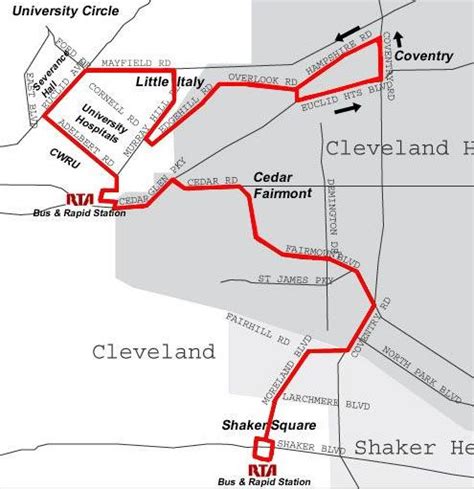 How to get to ShakerSquare: Circulator Bus