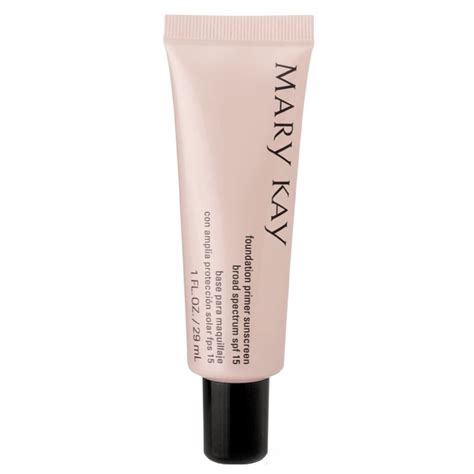 Mary Kay Foundation Primer Sunscreen Broad Spectrum SPF 15 - Reviews ...