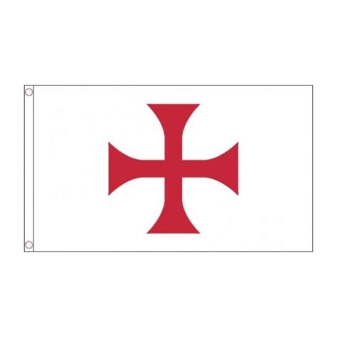 KNIGHTS TEMPLAR RED CROSS FLAG - WARSTUFF.COM