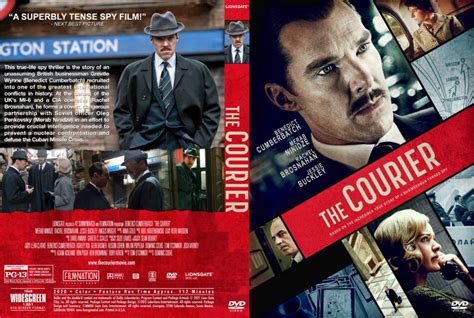 The Courier (2020) R1 Custom DVD Cover & Labels - DVDcover.Com