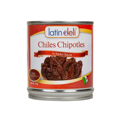 Chipotle Chilli Peppers in Adobo Sauce 215g