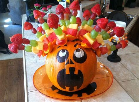 Spooky Halloween Fruit Salad